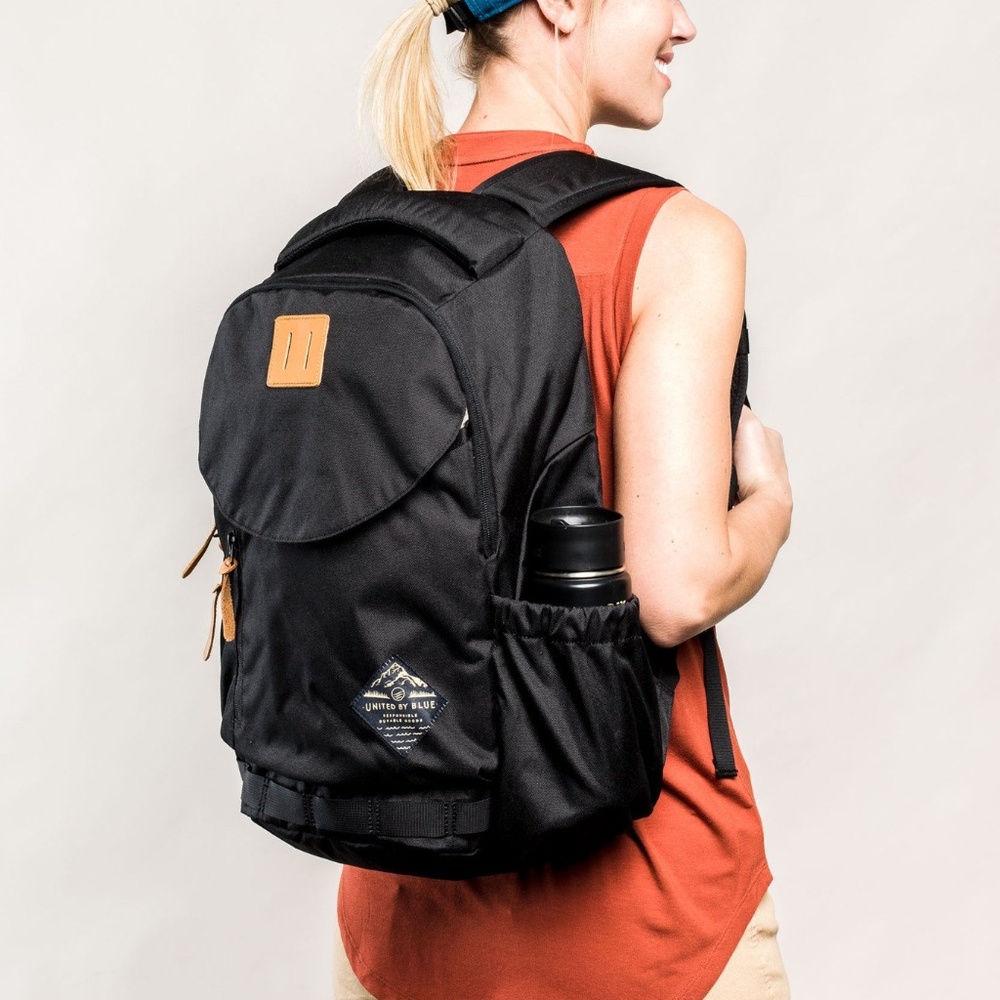 United By Blue 25L Rift Pack- Black Backpack